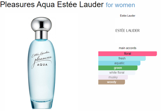 Pleasures Aqua Estée Lauder 1.7 for women