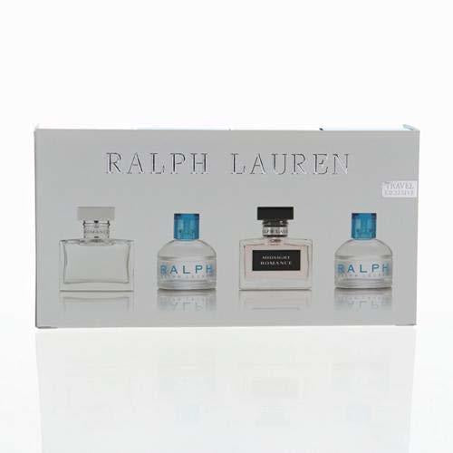 LAUREN GSWMINIRALPH4PCSET RALPH VARIETY SET BY RALPH 4 PIECE GIFT SET - ROMANCE 0.25 OZ EAU DE PARFUM RALPH 2 X 0.25 OZ EAU DE TOILETTE MIDNIGHT ROMANCE 0.25 OZ EAU DE PARFUM