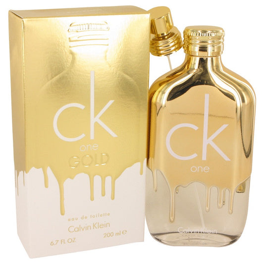 CK One Gold by Calvin Klein Eau De Toilette Spray (Unisex) 6.7 oz/200 ml
