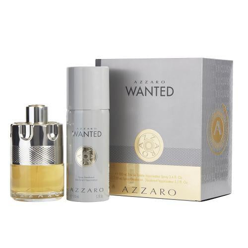 AZZARO WANTED 2 PCS SET: 3.4 EDT SP