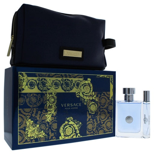 VERSACE POUR HOMME 3 PCS SET: 3.4 EDT SP