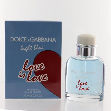 Dolce & Gabbana Light Blue Love Is Love Pour Homme Edt Spray 75ml For Men Him