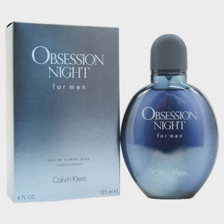 Obsession Night by Calvin Klein, 4 oz EDT Spray for Men