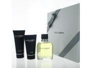 Dolce & Gabbana By Dolce & Gabbana - 3 Piece Gift Set - 4.2 oz EDT SPRAY, 3.3 oz