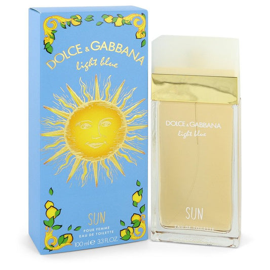 Dolce & Gabbana Light Blue Sun Eau De Toilette Spray 100ml/3.3oz Womens Perfume