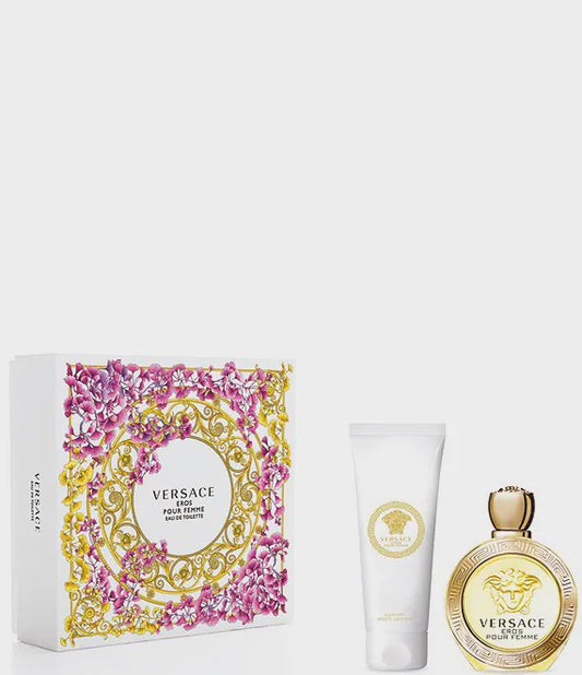 Versace Eros Pour Femme 2 PIC Eau de Toilette Gift Set