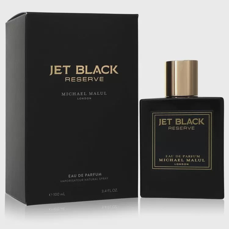 Jet Black Reserve Cologne by Michael Malul 3.4 oz EDP Spray for Men