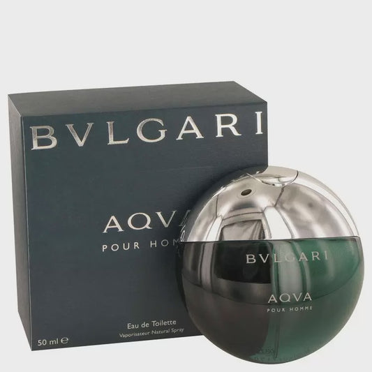 Aqua Pour Homme Cologne by Bvlgari 1.7 oz EDT Spray for Men