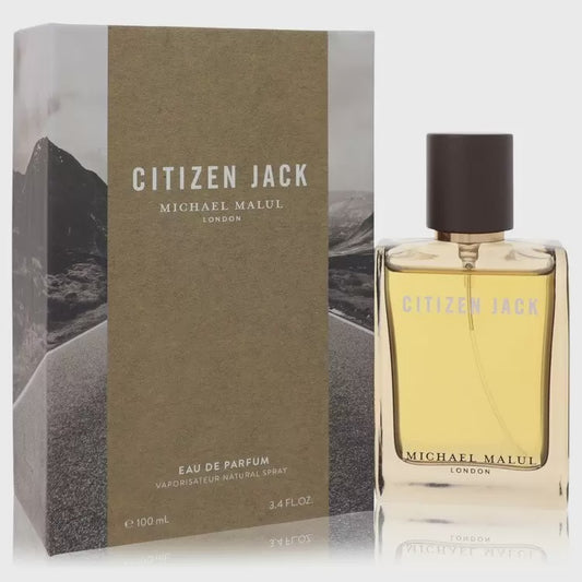 Citizen Jack Michael Malul Cologne 3.4 oz Extrait De Parfum Spray for Men