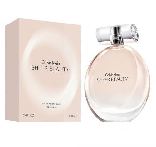 CK SHEER BEAUTY 3.4 EDT SP FOR WOMEN