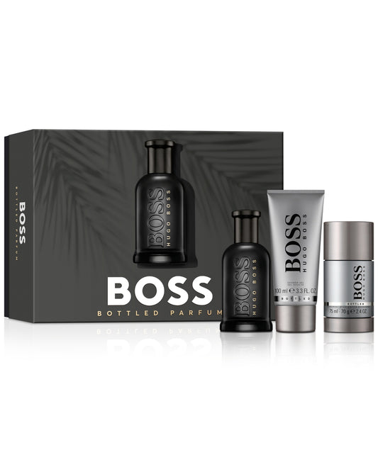 Hugo Boss Men's 3-Pc. Boss Bottled Parfum Gift Set