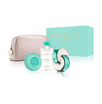 BVLGARI OMNIA PARAIBA Womens Gift Set 2.2 One Size Teal blue/white