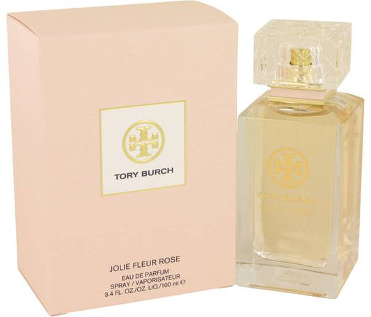 Tory Burch Jolie Fleur Rose Perfume EDP Spray for Women, 3.4 Oz