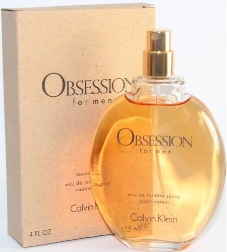 OBSESSION TESTER 4.2 OZ EDT SP FOR MEN EK