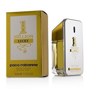 One Million Lucky By Paco Rabanne 1.7 Oz Edt , Men Cologne