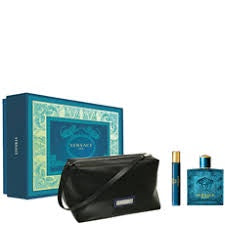 Versace Eros Gift Set for Men 3 PIC W/BAG