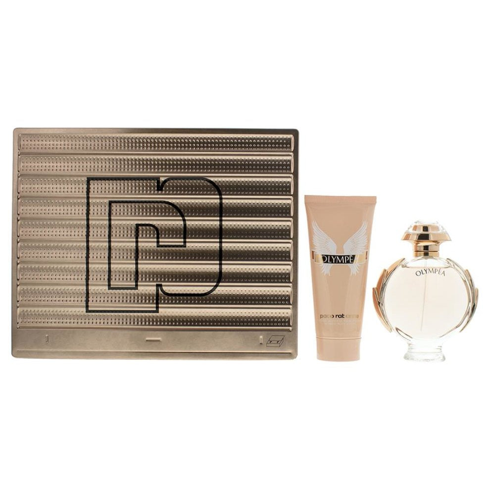 Paco Rabanne Olympea Eau de Parfum 80ml & Sensual Body Lotion 100ml Gift Set