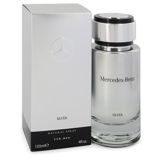 Mercedes Benz Silver by Mercedes Benz Eau De Toilette Spray 4 oz/120 ml