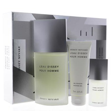 Issey Miyake L'eau D'issey 3 Piece Gift Set - 4.2 Oz Eau De Toilette Spray Men