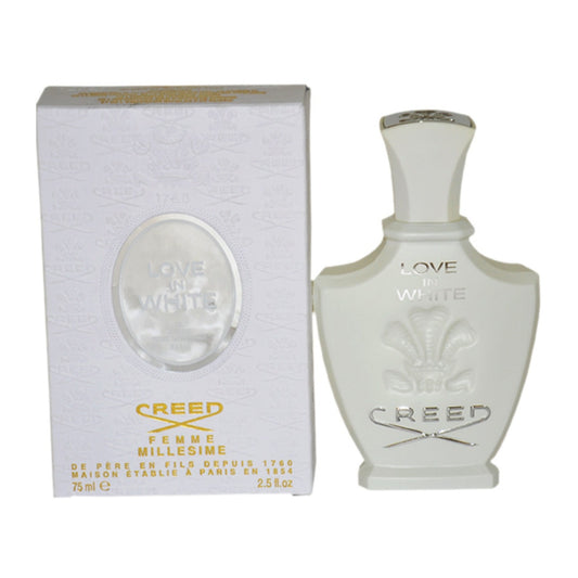 Love in White by Creed Millesime Eau De Parfum Spray 2.5 oz/75 ml