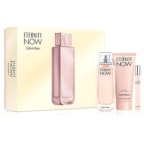 Eternity Now Women's 3 Piece Set by Calvin Klein 3.4 OX+ LOT+ MIN