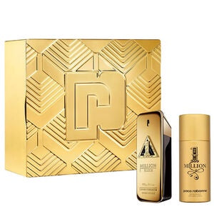 Paco Rabanne 1 Million Elixir Eau De Perfume Spray 100ml Men's Gift Set 2 PIC