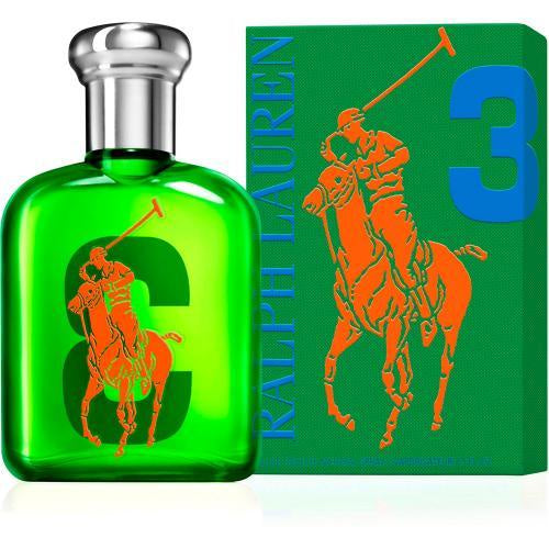 POLO BIG PONY #3 GREEN 2.5 EDT SP FOR MEN