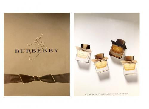BURBERRY MY BURBERRY 4 PCS MINI SET