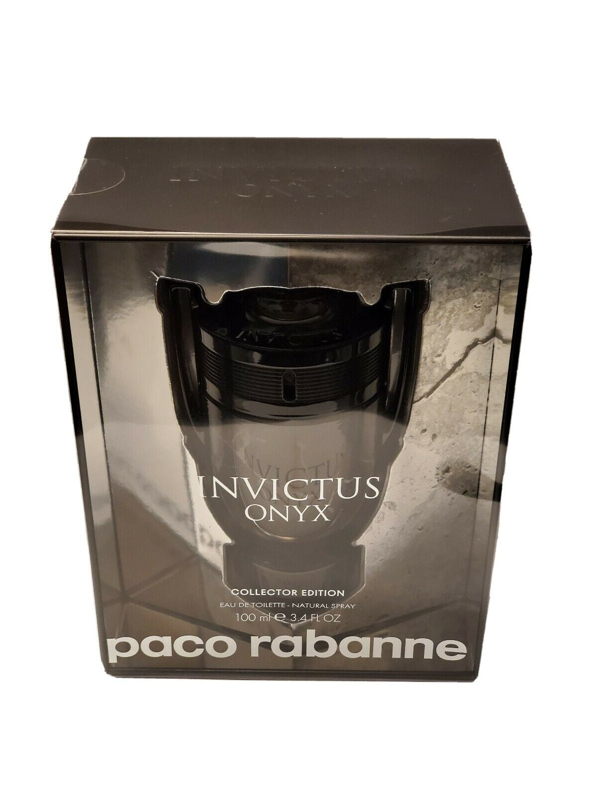 Paco Rabanne Invictus Onyx 100ml Eau De Toilette Collectors Edition