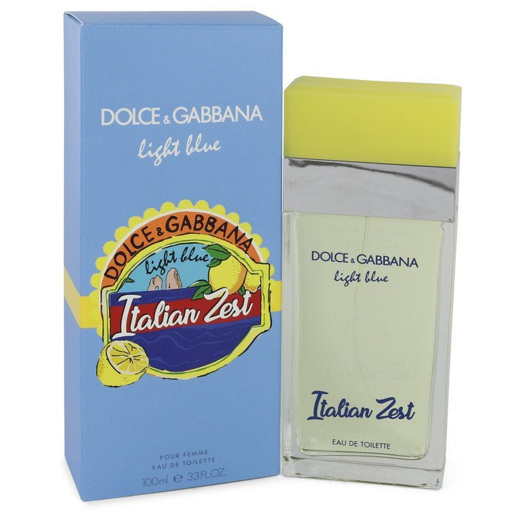 Light Blue Italian Zest by Dolce & Gabbana Eau De Toilette Spray 3.4 oz/100 ml