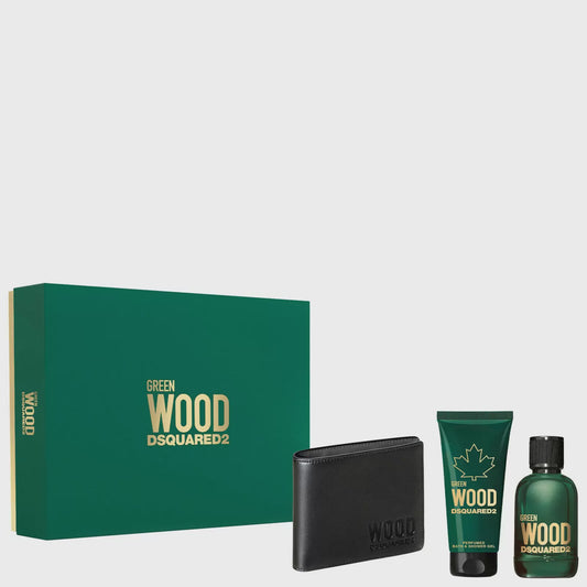 Dsquared2 Men Green Wood Pour Homme 3 Pz