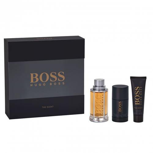 HUGO BOSS THE SCENT 3 PCS SET: 3.4 EDT SP