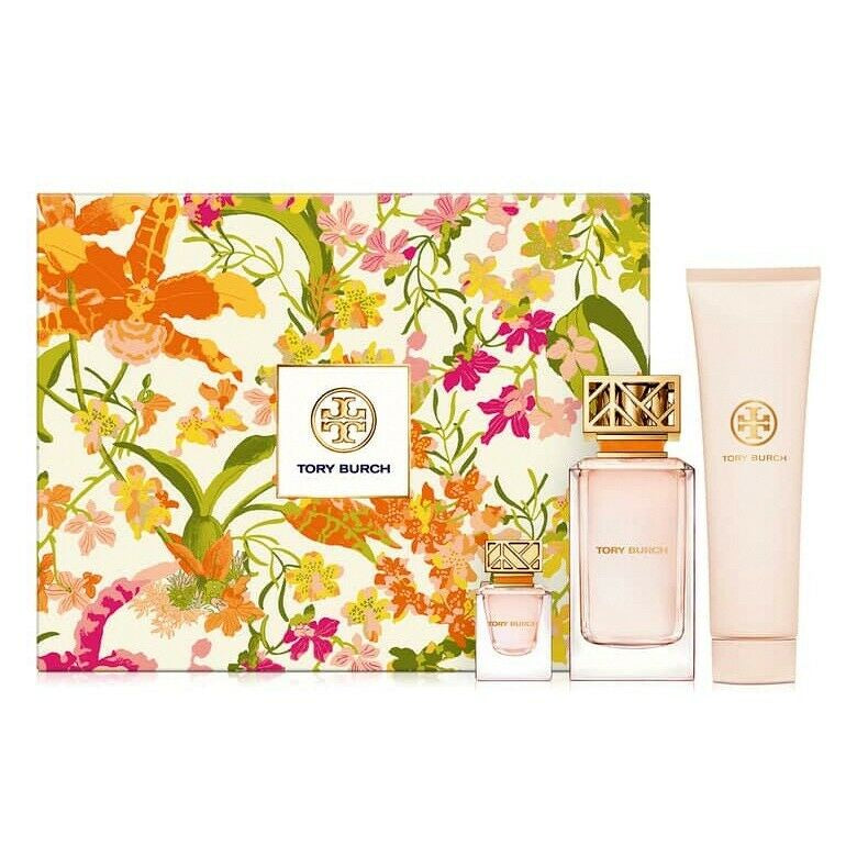 Tory Burch Signature 3 Piece Gift Set Eau De Parfum Spray 100 Ml/3.4 Fl.oz