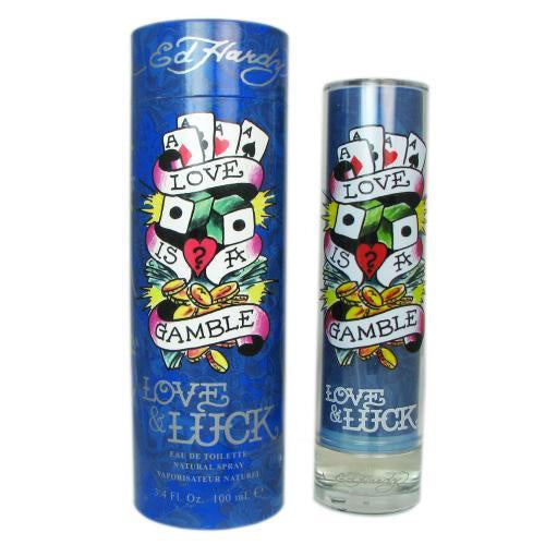 ED HARDY LOVE & GAMBLE 3.4 EDT SP FOR MEN