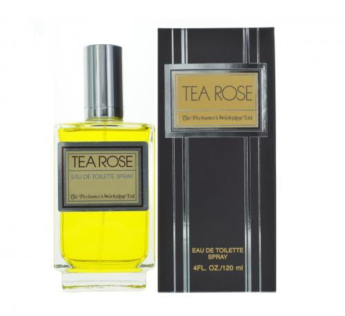 TEA ROSE 4 OZ EDT SP FOR WOMEN