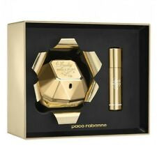 Paco Rabanne Lady Million Eau de Parfum 80ml & EDP Travel Spray 10ml Gift Set