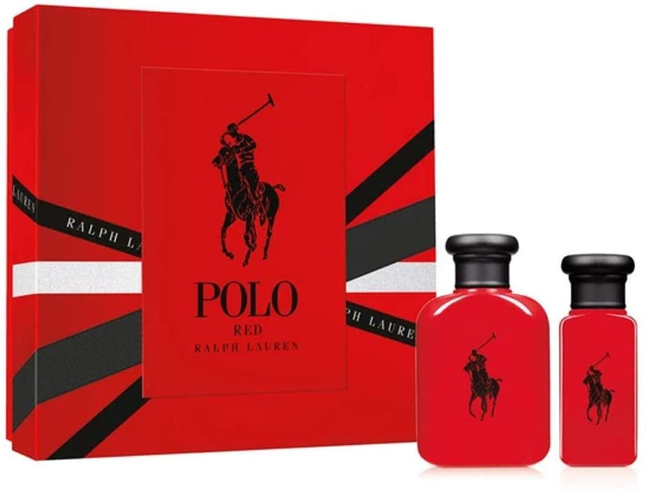 Ralph Lauren Polo Red Gift Set 75ml Eau De Toilette & 30ml EDT Travel