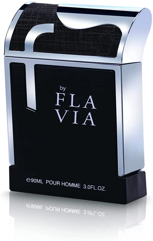 F by Flavia (Black) for Men - Eau de Parfum, 90ml