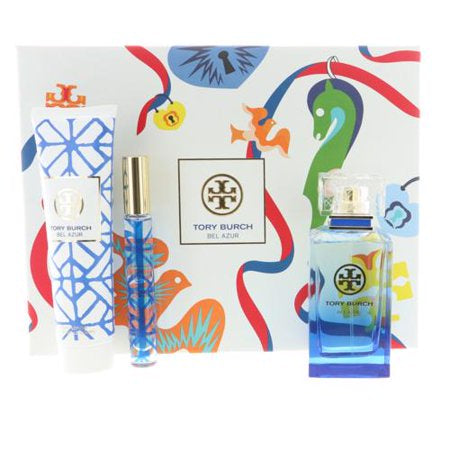 TORY BURCH BEL AZUR WOMEN 3 PIECE GIFT SET - 3.4 OZ EAU DE PARFUM SPRAY, 3.4 OZ