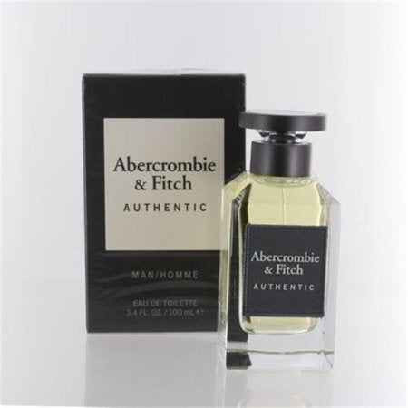 Abercrombie & Fitch Authentic Edt Spray 3.4 Oz Men's Fragrance