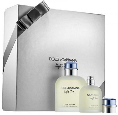 DOLCE & GABBANA LIGHT BLUE 2 PCS SET FOR MEN: 4.2 SP