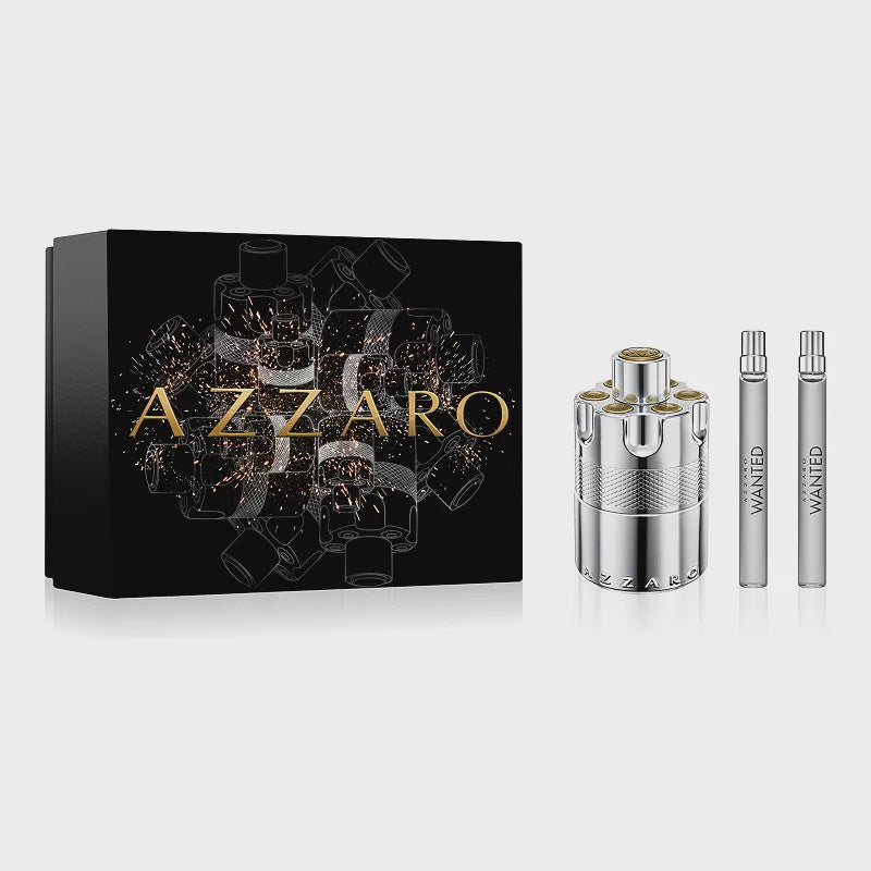 Azzaro Wanted Eau de Parfum 3-Piece Men's Fragrance  Gift Set