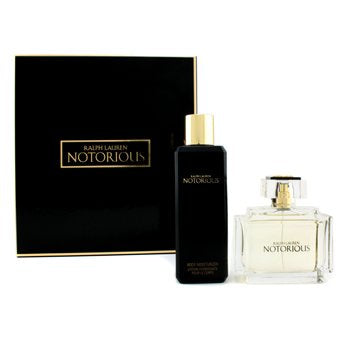 Notorious Coffret by Ralph Lauren for Women's: Eau De Parfum Spray 75ml/2.5oz + Body Moisturize