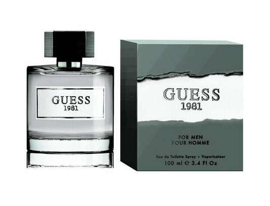 Guess 1981 by Guess, 3.4 oz Eau De Toilette Spray for Men