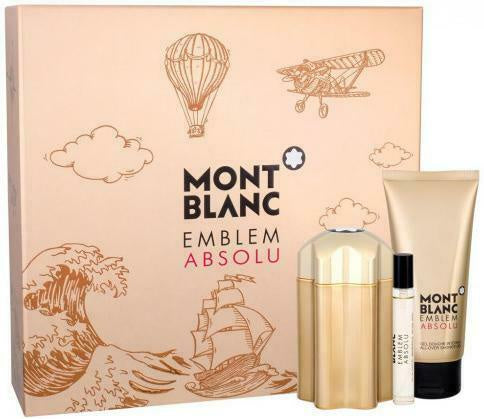 Mont Blanc Emblem Absolu Gift Set for Men - 3 Piece