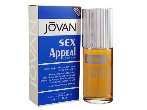 JOVAN SEX APPEAL 3 OZ COL SP FOR MEN