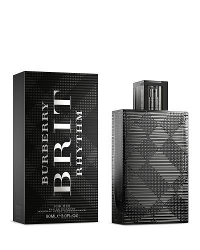 BURBERRY BRIT RHYTHM 3 OZ EDT SP FOR MEN
