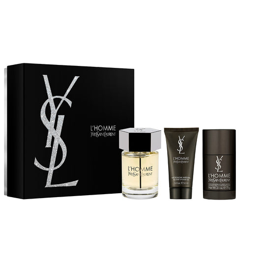 Yves Saint Laurent L'Homme EDT 3pc. Cologne Set