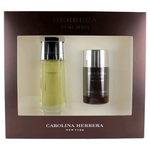 Herrera By Carolina Herrera For Men Edt Spray 3.3 Oz & Deodorant Stick 2.5 Oz