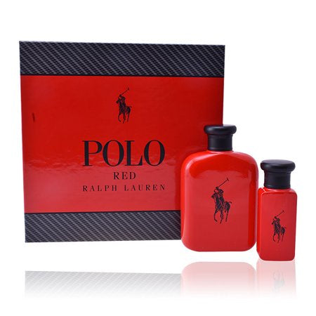 Ralph Lauren Polo Red Set for Men - 4.2oz EDT + 1.0oz EDT Spray